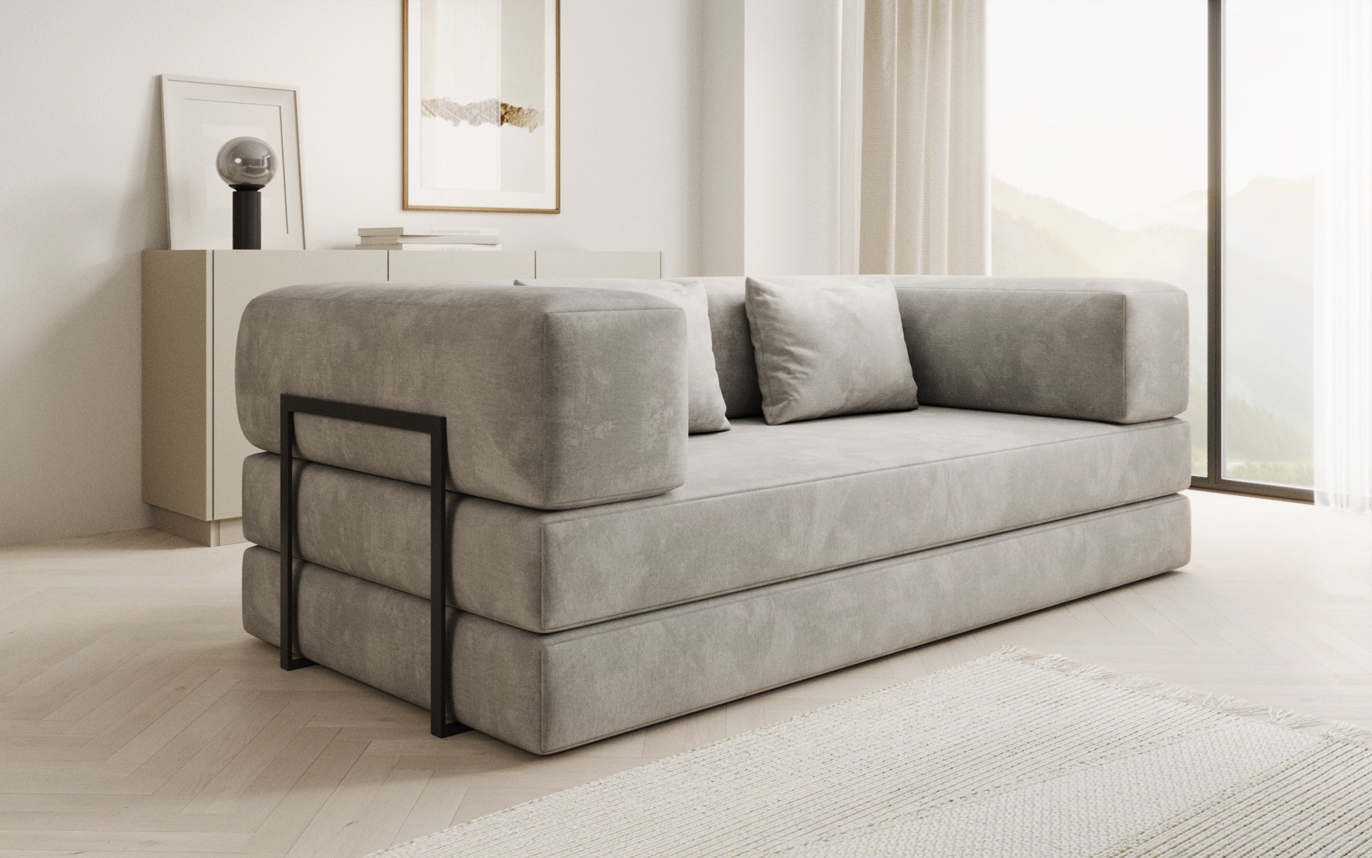 Luxuriöser Samt-Ersatzbezug für Lazy Sofa – Komfort, Stil, Vielfalt