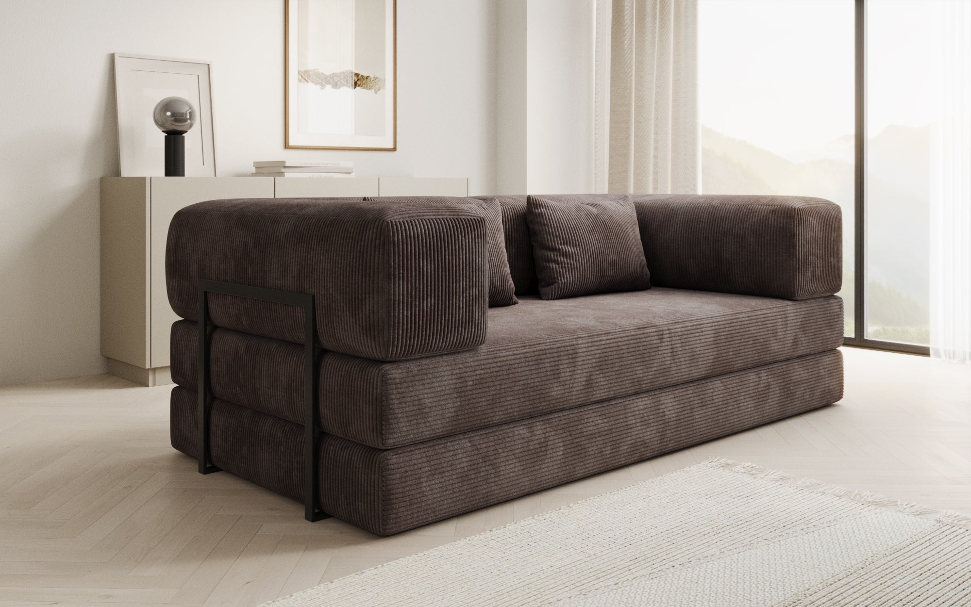 Luxuriöser Cord-Ersatzbezug für Lazy Sofa-Serie – Weich, Strapazierfähig, Stilvoll & Perfekt Passend
