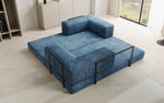 Lade das Bild in den Galerie-Viewer, Luxuriöses Designer Cord Sofa 3-Sitzer – Komfort, Stil und Stauraum vereint
