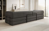 Luxuriöses XXL Designer Bouclé Sofa – 3 Sitzer mit Schlaffunktion & Stauraum
