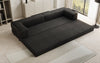 Luxuriöses XXL Designer Bouclé Sofa – 3 Sitzer mit Schlaffunktion & Stauraum