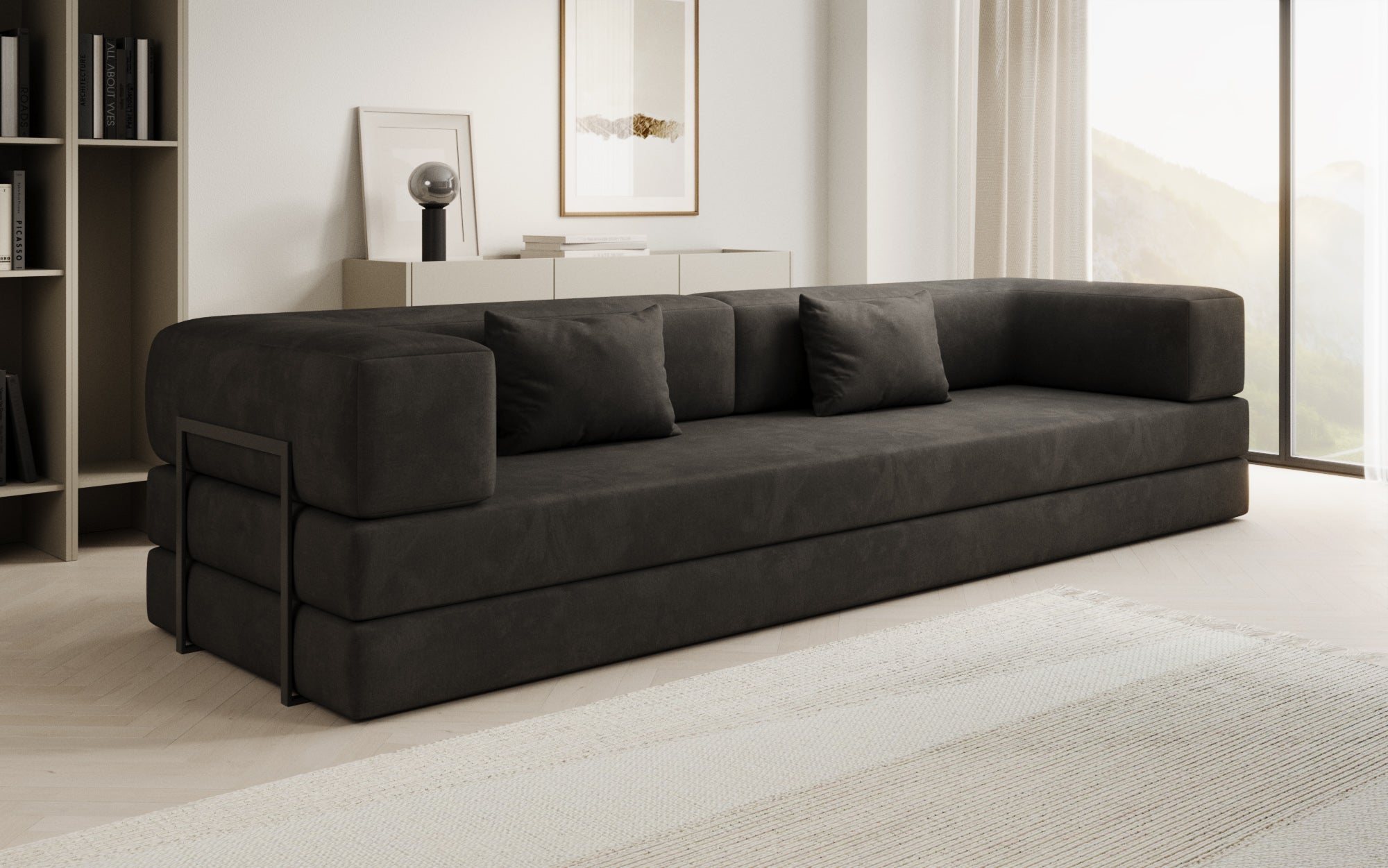 Luxuriöser Samt-Ersatzbezug für Lazy Sofa – Komfort, Stil, Vielfalt