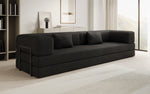 Lade das Bild in den Galerie-Viewer, Luxuriöser Bouclé Wechselbezug für Lazy Sofa – Weich, Stilvoll, Schutz
