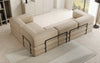 Luxuriöses Designer Ecksofa Lazy L Bouclé – Vielseitig, Gemütlich mit Schlaffunktion & Stauraum