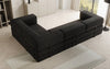 Luxuriöses Designer Ecksofa Lazy L Bouclé – Vielseitig, Gemütlich mit Schlaffunktion & Stauraum