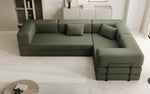 Lade das Bild in den Galerie-Viewer, Luxuriöses Designer Ecksofa Lazy L Bouclé – Vielseitig, Gemütlich mit Schlaffunktion &amp; Stauraum
