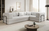 Luxuriöses Designer Ecksofa Lazy L Bouclé – Vielseitig, Gemütlich mit Schlaffunktion & Stauraum