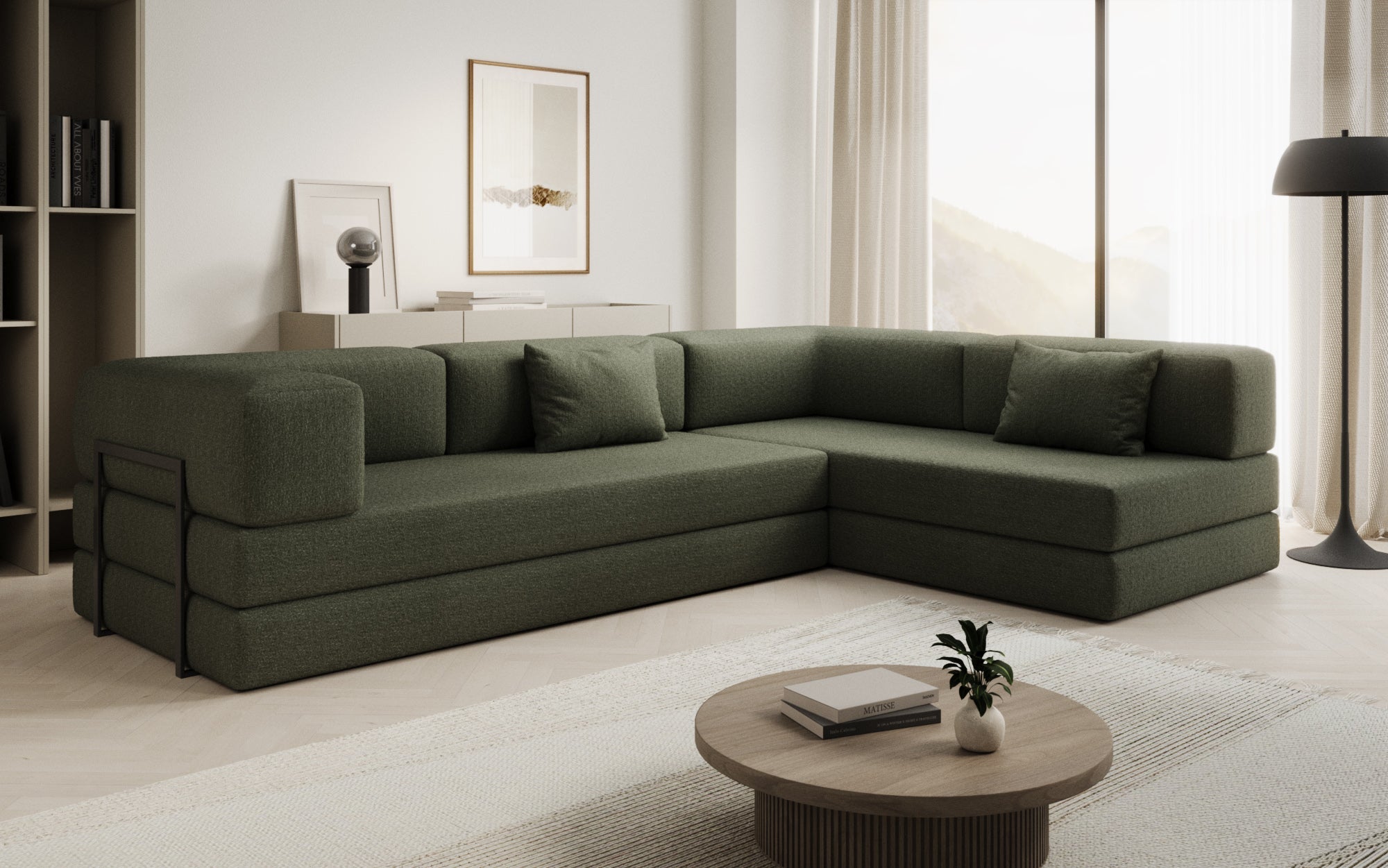 Luxuriöser Bouclé Wechselbezug für Lazy Sofa – Weich, Stilvoll, Schutz