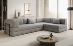 Lade das Bild in den Galerie-Viewer, Luxuriöser Bouclé Wechselbezug für Lazy Sofa – Weich, Stilvoll, Schutz
