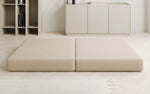 Lade das Bild in den Galerie-Viewer, Lazy Bouclé Beistellhocker Luxus Design Gemütlicher Pouf Sitzgelegenheit Wohnzimmer Schlafzimmer Modern
