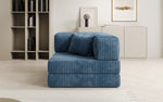 Lade das Bild in den Galerie-Viewer, Luxuriöser Cord Designer Sessel: Bequemer Relax-Sofa-Sessel für Modernes Wohnzimmer
