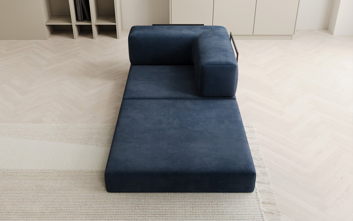 Luxuriöser Samt-Relax-Sessel: Ergonomisch, Bequem, mit Schlaffunktion und Stauraum
