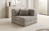Samtiger Designer Schlafsofa Sessel – Gemütlich, Modern, Multifunktional, Luxuriös
