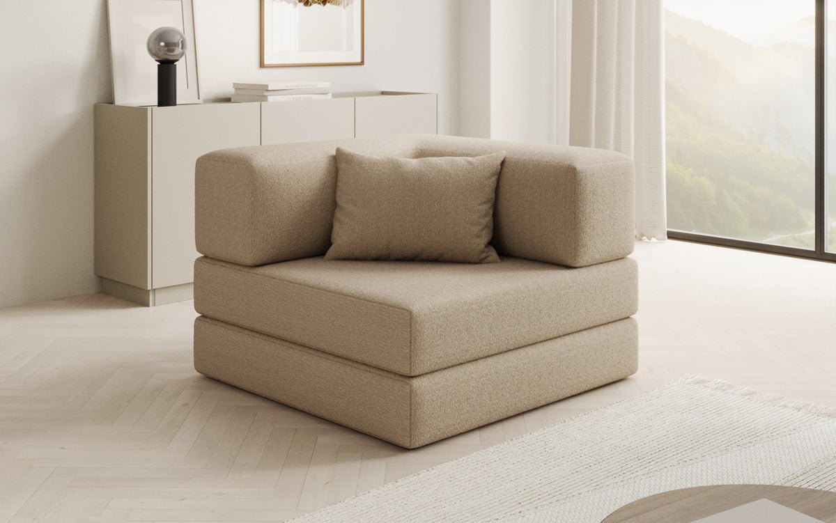 Luxuriöser Bouclé Wechselbezug für Lazy Sofa – Weich, Stilvoll, Schutz