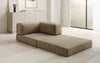 Samtiger Designer Schlafsofa Sessel – Gemütlich, Modern, Multifunktional, Luxuriös