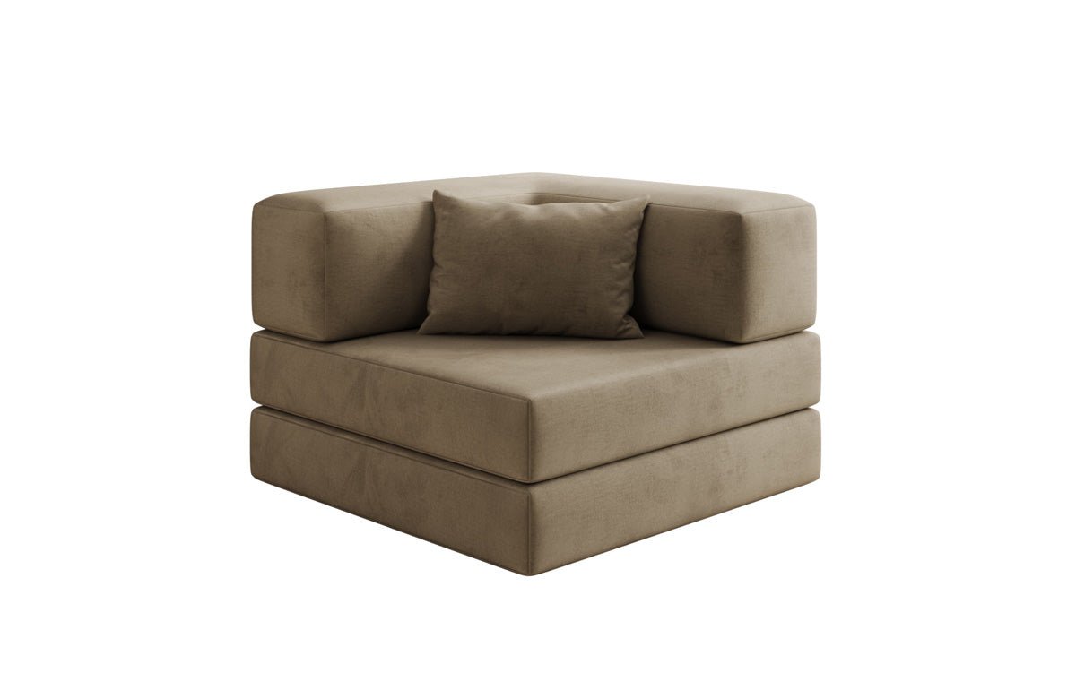 Luxuriöser Samt-Relax-Sessel: Ergonomisch, Bequem, mit Schlaffunktion und Stauraum