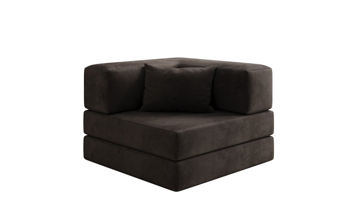 Luxuriöser Samt-Relax-Sessel: Ergonomisch, Bequem, mit Schlaffunktion und Stauraum