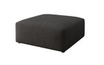Lade das Bild in den Galerie-Viewer, Snug Beistellhocker 80 cm: Gemütlicher Stoff-Pouf für modernes Wohnzimmer Design
