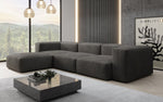 Lade das Bild in den Galerie-Viewer, Luxuriöses L-Sofa Snug, Samtbezug, Modulares Ecksofa, Gemütlich &amp; Stilvoll
