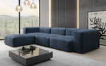 Lade das Bild in den Galerie-Viewer, Luxuriöses L-Sofa Snug, Samtbezug, Modulares Ecksofa, Gemütlich &amp; Stilvoll
