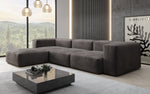 Lade das Bild in den Galerie-Viewer, Luxuriöses L-Sofa Snug, Samtbezug, Modulares Ecksofa, Gemütlich &amp; Stilvoll
