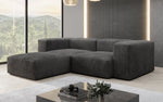 Lade das Bild in den Galerie-Viewer, Luxuriöses L-Sofa Snug Mini: Modulares Ecksofa aus Cordstoff für modernes Wohnen
