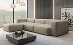 Lade das Bild in den Galerie-Viewer, Luxuriöses L-Sofa Snug, Samtbezug, Modulares Ecksofa, Gemütlich &amp; Stilvoll
