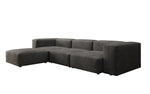 Lade das Bild in den Galerie-Viewer, Luxuriöses L-Sofa Snug, Samtbezug, Modulares Ecksofa, Gemütlich &amp; Stilvoll
