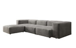 Lade das Bild in den Galerie-Viewer, Luxuriöses L-Sofa Snug, Samtbezug, Modulares Ecksofa, Gemütlich &amp; Stilvoll
