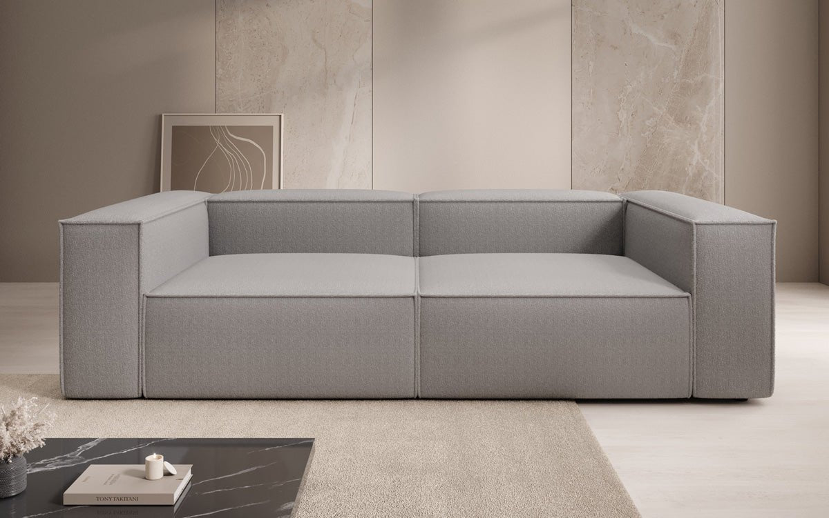 Luxuriöses Lesley 3-Sitzer Bouclé Sofa: Modernes Design für Ihr Zuhause