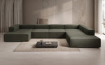 Lade das Bild in den Galerie-Viewer, Luxuriöses XXL Bouclé Ecksofa Lesley U-Form – Komfort &amp; Stil
