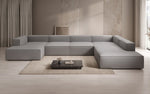 Lade das Bild in den Galerie-Viewer, Luxuriöses XXL Bouclé Ecksofa Lesley U-Form – Komfort &amp; Stil
