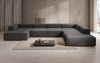 Luxuriöses XXL Bouclé Ecksofa Lesley U-Form – Komfort & Stil