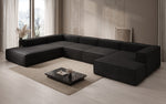 Lade das Bild in den Galerie-Viewer, Luxuriöses XXL U-Form Designer Sofa Lesley Bouclé: Komfort &amp; Stil für Ihr Wohnzimmer
