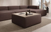 Lesley Moderner Stoff Beistellhocker Couchtisch mit Verstecktem Stauraum in Vielen Farben