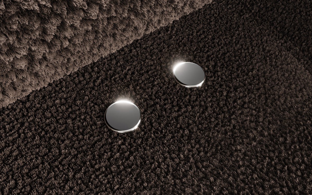 Luxuriöses Designer U-Sofa Sydney mit elektrischer Schlaffunktion & Bouclé-Stoff