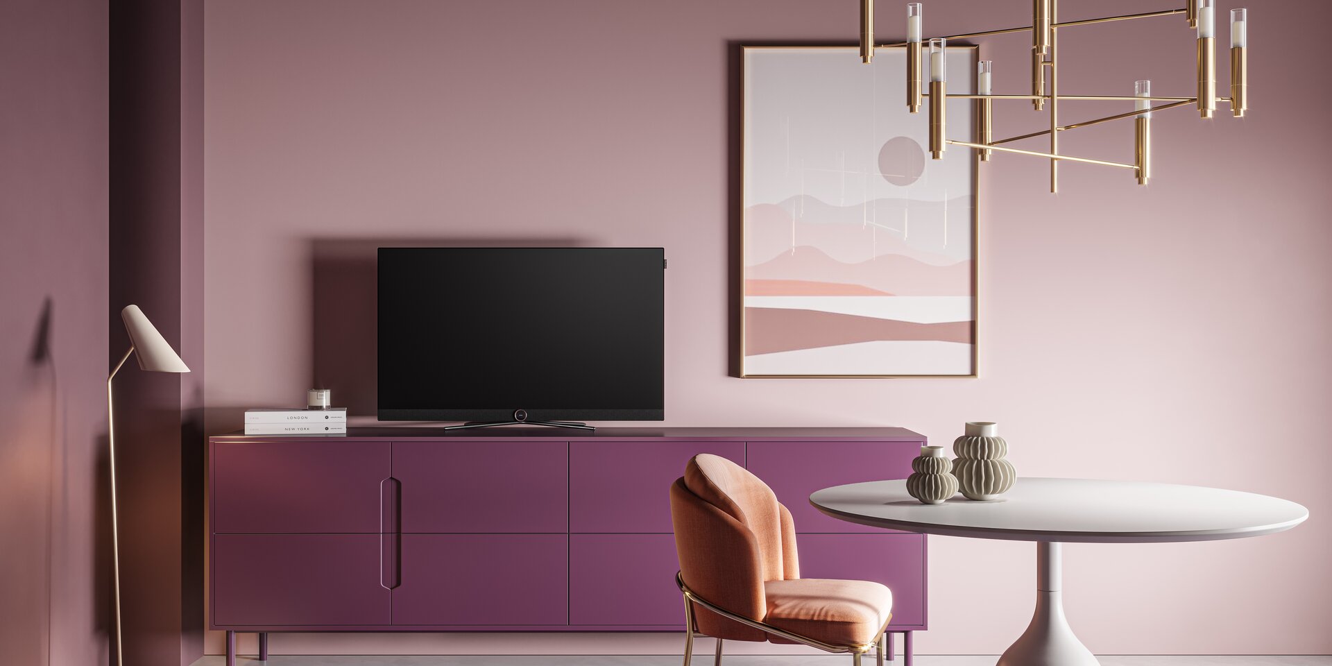 Loewe callas 32 Smart-TV: Brillantes Full HD Display, Integrierte Soundbar, Komfortables Streaming