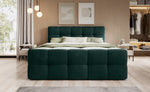 Lade das Bild in den Galerie-Viewer, Boxspringbett Cozy Samt: Luxuriöser Komfort, Eleganz und Praktischer Stauraum
