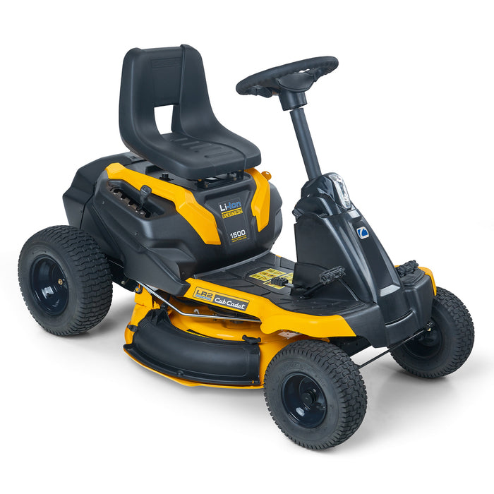 CUB CADET LR2 ES76 Akku-Minirider: Leiser 76cm Elektro-Aufsitzmäher für große Gärten