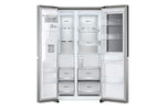 Lade das Bild in den Galerie-Viewer, LG GSXV91PZAE Side-by-Side Kühlschrank: InstaView, Eisspender, 635L, Platinum Silber
