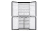 LG Slim Fit Multi-Door Kühlschrank 530L, Energieeffizienz E, Matte Black Steel