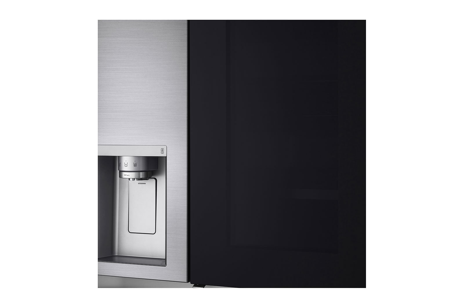 LG GSXV91PZAE Side-by-Side Kühlschrank: InstaView, Eisspender, 635L, Platinum Silber