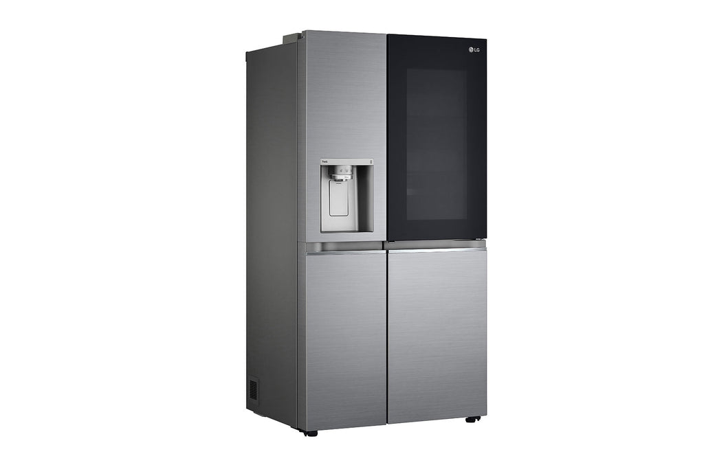 LG GSXV91PZAE Side-by-Side Kühlschrank: InstaView, Eisspender, 635L, Platinum Silber