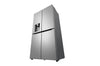 LG GML960PYFE Multi-Door Kühlschrank: Prime Silver, 637L, Eis- & Wasserspender