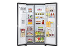 Lade das Bild in den Galerie-Viewer, LG GSJV71MCLE Side-by-Side Kühlschrank: Door-in-Door, Eisspender, effizient, 635L Kapazität
