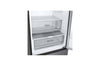 LG Kühl-Gefrierkombination 384L Smart Inverter, Dark Graphite, Energieeffizienz C