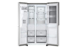 Lade das Bild in den Galerie-Viewer, LG GSXV90BSDE InstaView Side-by-Side Kühlschrank mit Craft Ice &amp; Wasserspender
