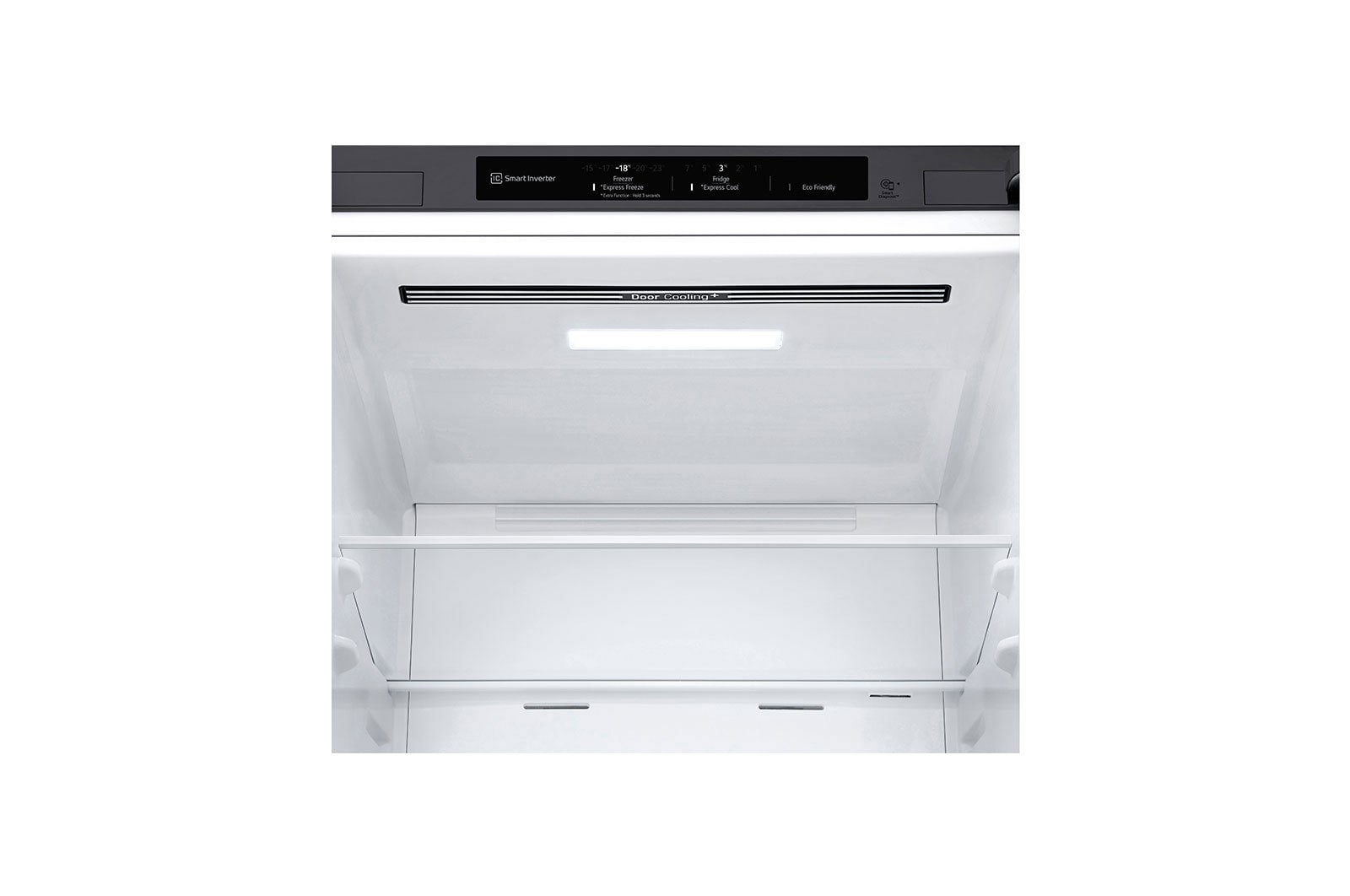LG Kühl-Gefrierkombination 384L Smart Inverter, Dark Graphite, Energieeffizienz C