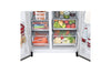LG GSXV90BSDE InstaView Side-by-Side Kühlschrank mit Craft Ice & Wasserspender