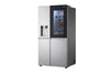 LG InstaView Side-by-Side Kühlschrank, 635L Kapazität, Eis- und Wasserspender, Smart